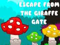 Hra Escape from the Giraffe Gate