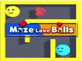 Hra Maze Love Balls