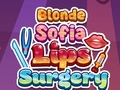 Hra Blonde Sofia: Lips Surgery