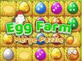 Hra Egg Farm Merge Puzzle