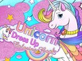 Hra Unicorn Dress Up Coloring Book