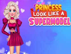 Princezná vyzerá ako supermodelka .