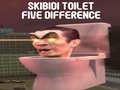 Hra Skibidi Toilet Five Difference