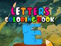 Hra Letters Coloring Book