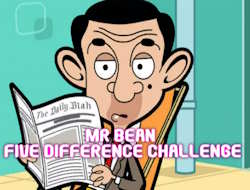 Mr Bean: Five Differences Challenge .