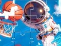 Hra Jigsaw Puzzle: Space Basketball
