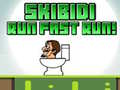 Hra Skibidi Run Fast Run!