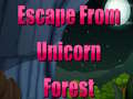 Hra Escape From Unicorn Forest