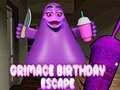Hra Grimace Birthday Escape