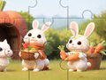 Hra Jigsaw Puzzle: Rabbits With Carrots