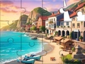 Hra Jigsaw Puzzle: Seaside Town