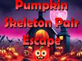 Hra Pumpkin Skeleton Pair Escape 