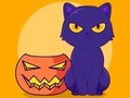 Hra Coloring Book: Halloween Cat
