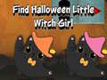 Hra Find Halloween Little Witch Girl