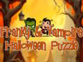 Hra Franky & Vampire Halloween Puzzle