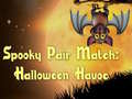 Hra Spooky Pair Match Halloween Havoc