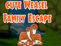 Hra Cute Weasel Family Escape