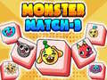 Hra Monster Match-3 