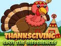 Hra Thanksgiving Spot the Difference