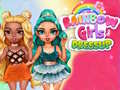 Hra Rainbow Girls Dress Up Challenge
