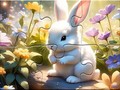 Hra Jigsaw Puzzle: Sunny Forest Rabbit