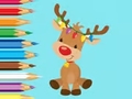 Hra Coloring Book: Cute Christmas Reindeer