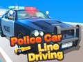 Hra Police Car Line Driving
