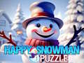 Hra Happy Snowman Puzzle