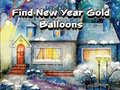 Hra Find New Year Gold Balloons