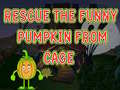 Hra Rescue The Funny Pumpkin From Cage