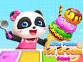 Hra Little Panda Ice Cream Game