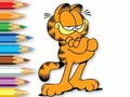 Hra Coloring Book: Garfield Hamburger