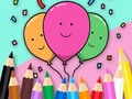 Hra Coloring Book: Celebrate-Balloons
