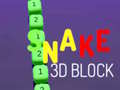Hra Snake 3D Block