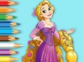 Hra Coloring Book: Princess Rapunzel