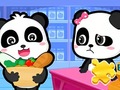 Hra Jigsaw Puzzle: Baby Panda Supermarket