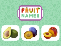 Hra Fruit Names