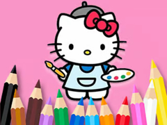 Hra Coloring Book: Hello Kitty Painting