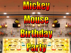 Hra Mickey Mouse Birthday Party