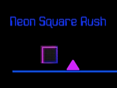 Hra Neon square Rush