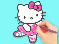 Hra Coloring Book: Hello Kitty Dancing
