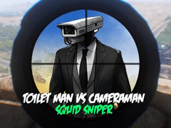 Hra Toilet Man vs Cameraman Squid Sniper