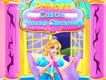 Princess Castle: Upratovanie domu .