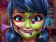 Hra Dotted Girl Halloween Makeup