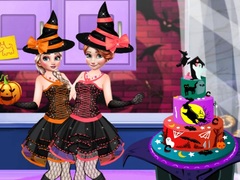 Hra Halloween Party Cake