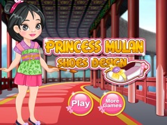 Hra Princess Mulan Shoes Design