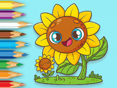 Hra Coloring Book: Sunflowers