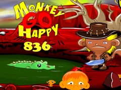Hra Monkey Go Happy Stage 836