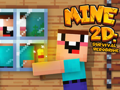 Hra Mine 2D Survival Herobrine