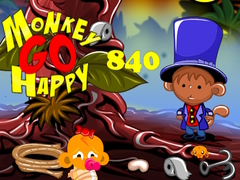 Hra Monkey Go Happy Stage 840